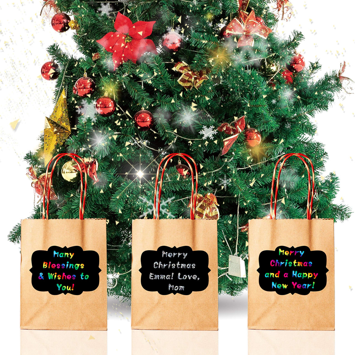 Gift Labels  Holiday Holographic – Pigment
