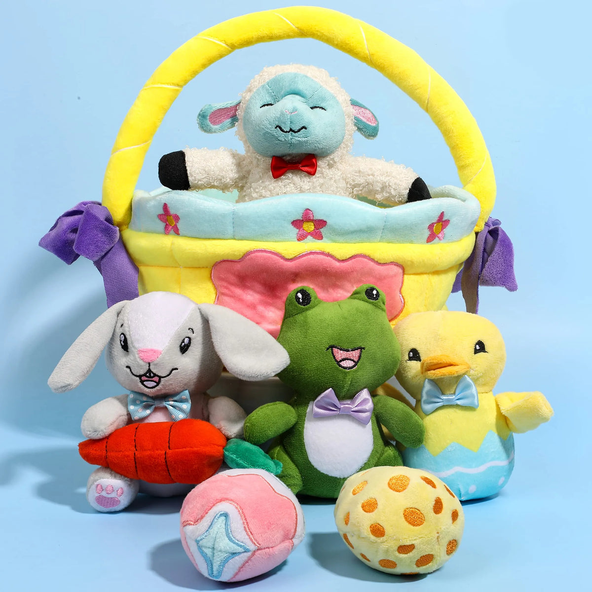 Shop for the latest 8Pcs My First Easter Basket Plush JOYIN on the web